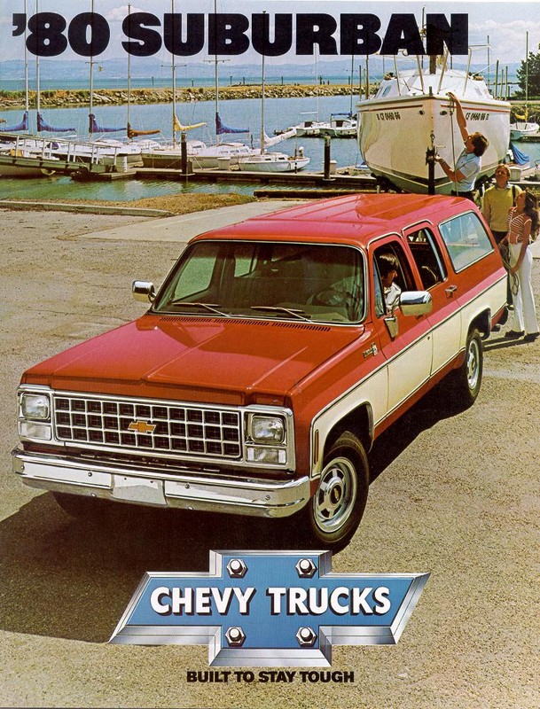 1980 Chevrolet Surburban Brochure Page 1